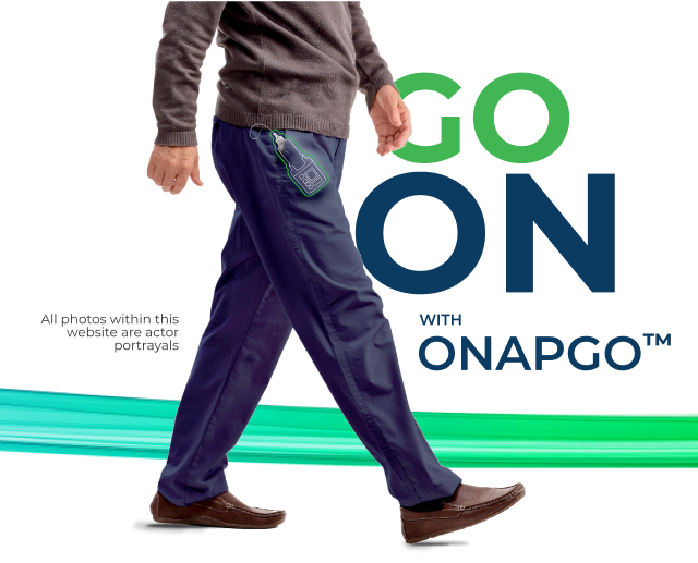 Go on with Onapgo™. All photos within this website are actor portrayals